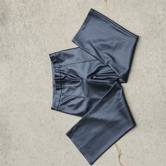 7 for all mankind pleather pants - Picture 9 of 11